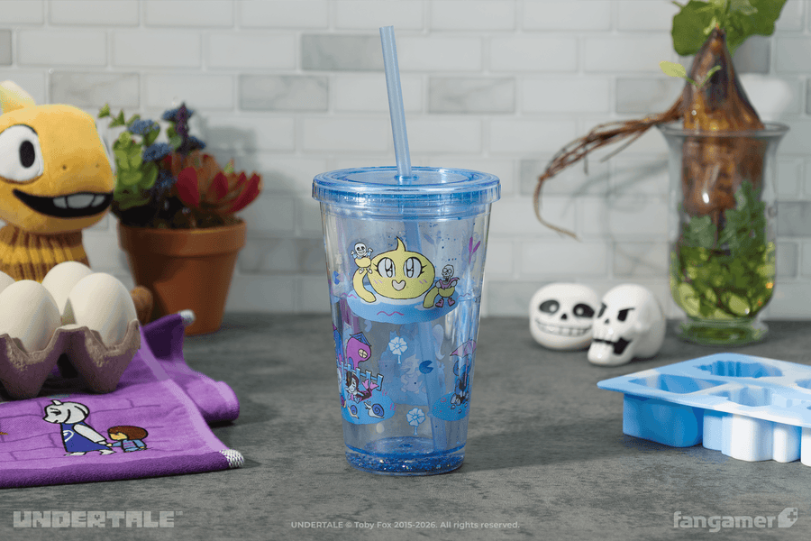 Waterfall Glitter Tumbler - UNDERTALE