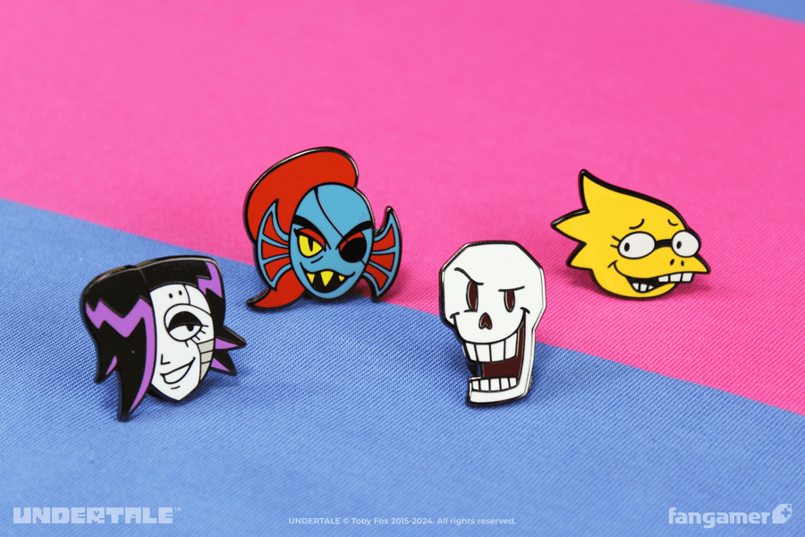 UNDERTALE Character Pins Set 2 - UNDERTALE