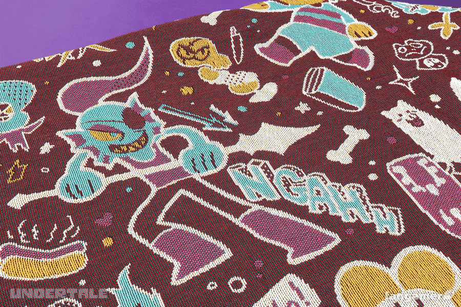 Friends and Foes Throw Blanket - UNDERTALE