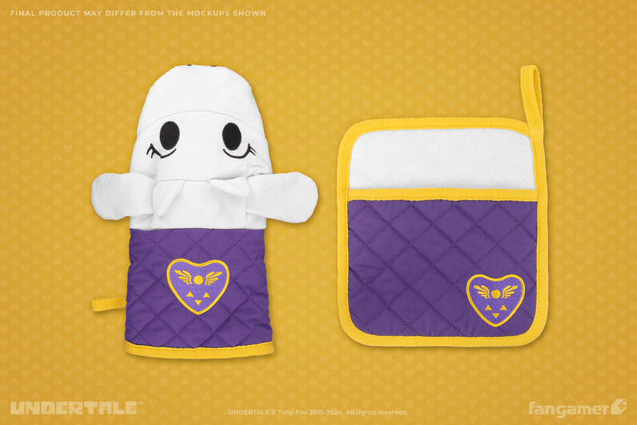 Toriel's Kitchen Oven Mitt & Potholder Set - UNDERTALE