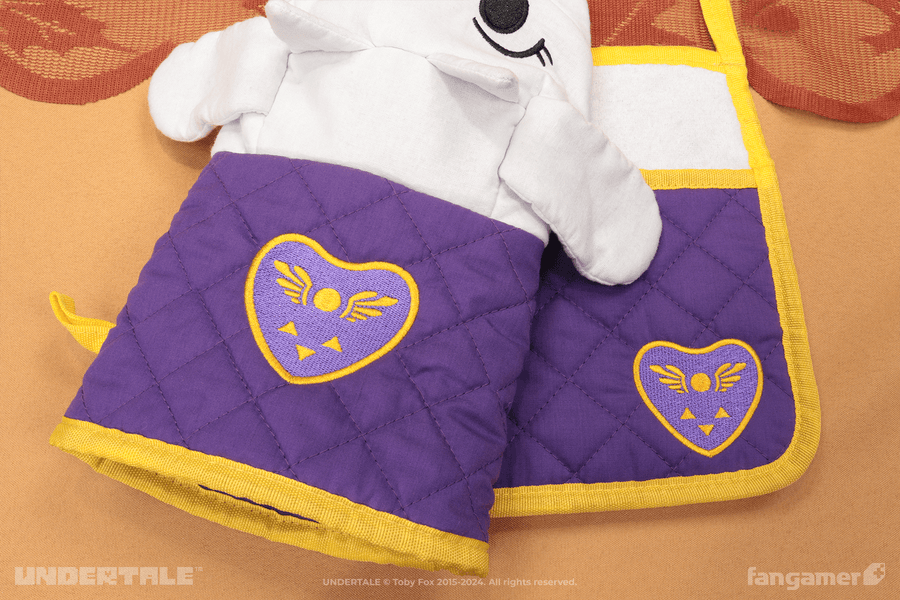 Toriel's Kitchen Oven Mitt & Potholder Set - UNDERTALE
