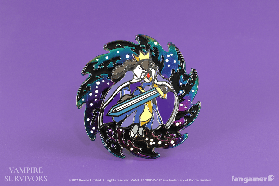 Queen Sigma Spinning Pin - Vampire Survivors