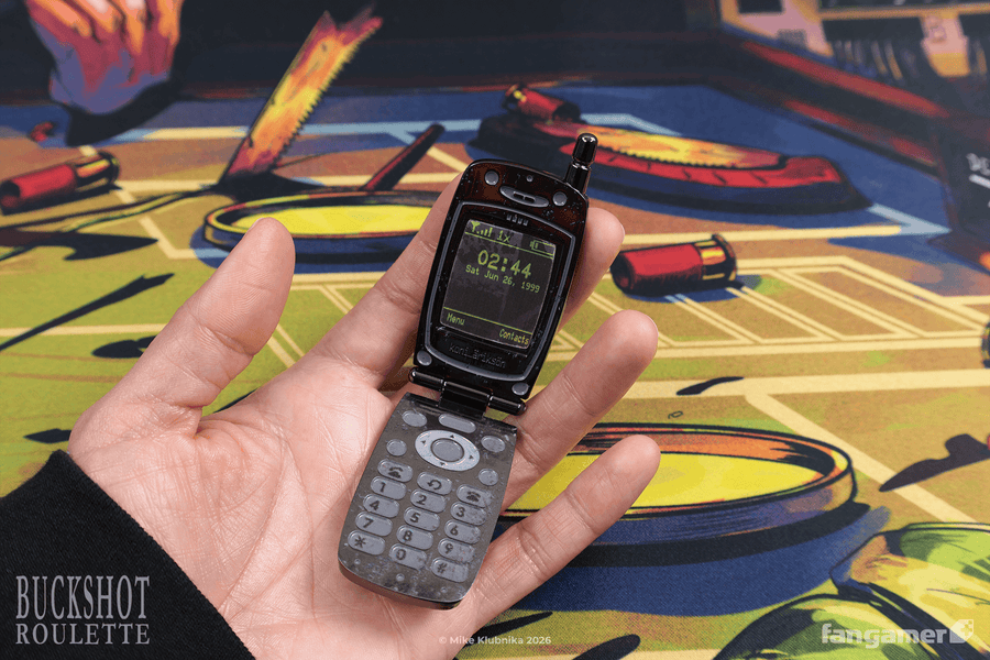 Burner Phone Pin - Buckshot Roulette