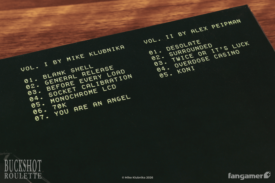 Buckshot Roulette Vinyl Soundtrack - Buckshot Roulette