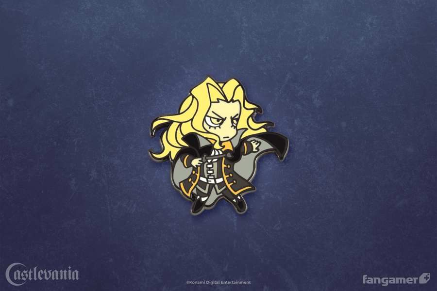Chibi Alucard Pin - Castlevania