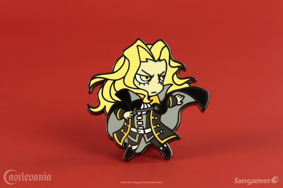 Chibi Alucard Pin - Castlevania