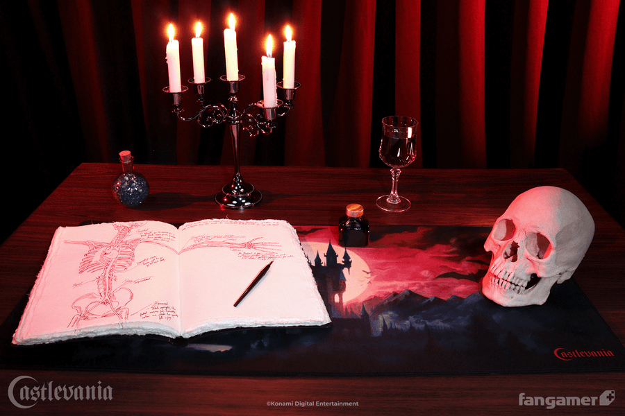 Lunar Citadel Desk Mat - Castlevania