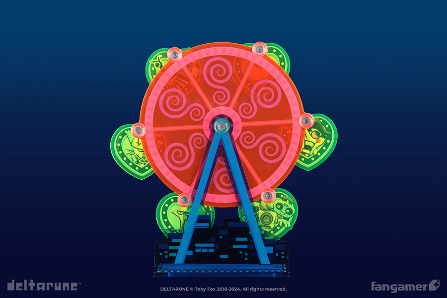Cyber City Ferris Wheel Acrylic Standee - DELTARUNE