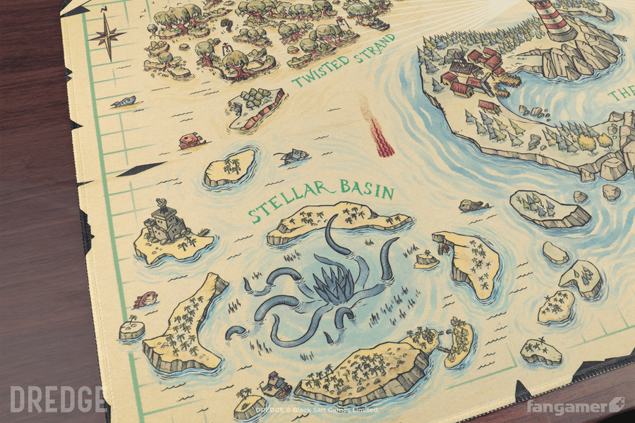 Fisherman's Map Desk Mat - DREDGE