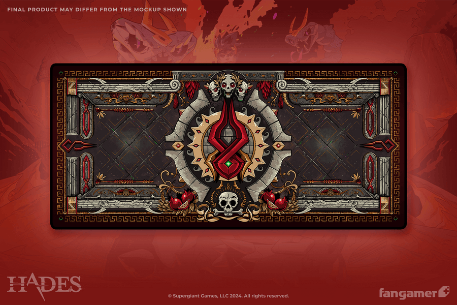 Hades Administrative Desk Mat - Hades