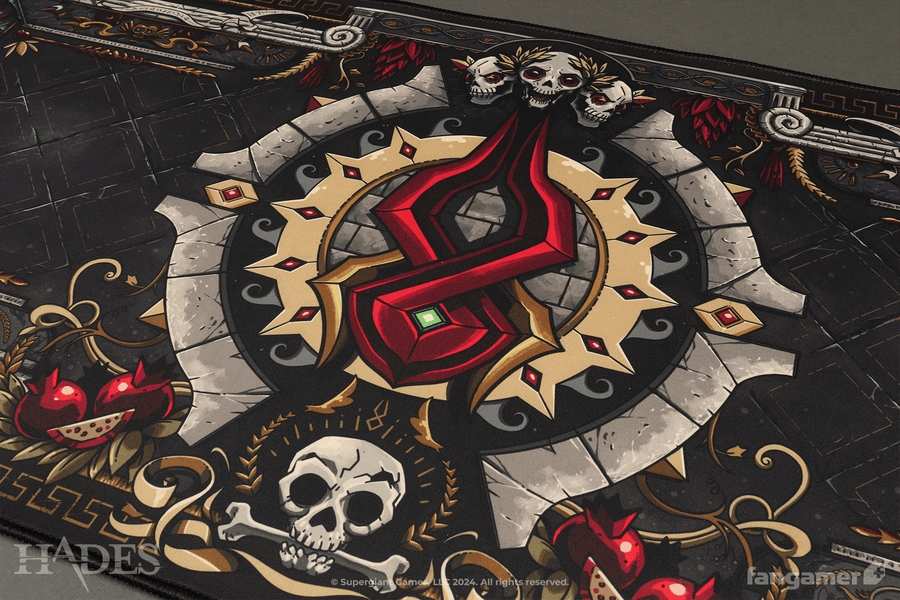 Hades Administrative Desk Mat - Hades