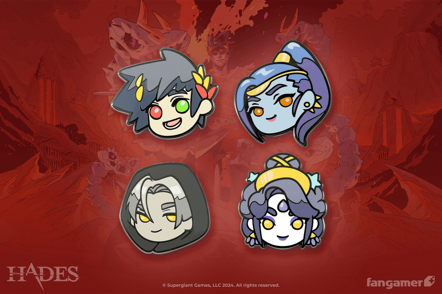 Hades Character Pin Set 1