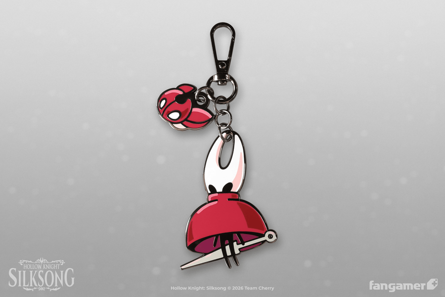 Drifting Hornet Keychain - Hollow Knight: Silksong