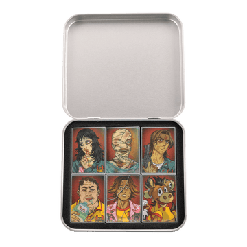 After The Crash Lenticular Magnet Set