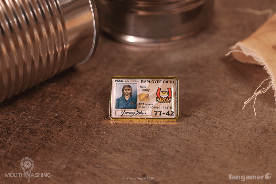 Curly and Jimmy ID Card Pin Set - MOUTHWASHING