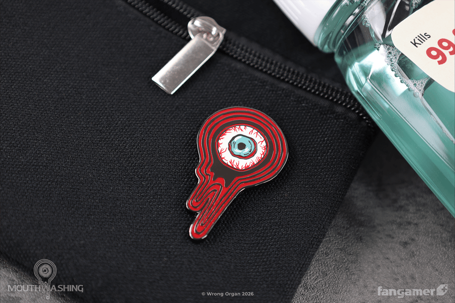 Eyeball Pin - Mouthwashing