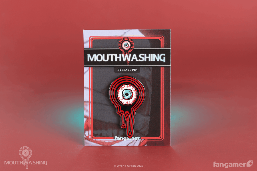 Eyeball Pin - Mouthwashing