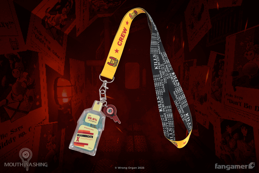 Dragonbreath Keychain & Crew Lanyard - MOUTHWASHING