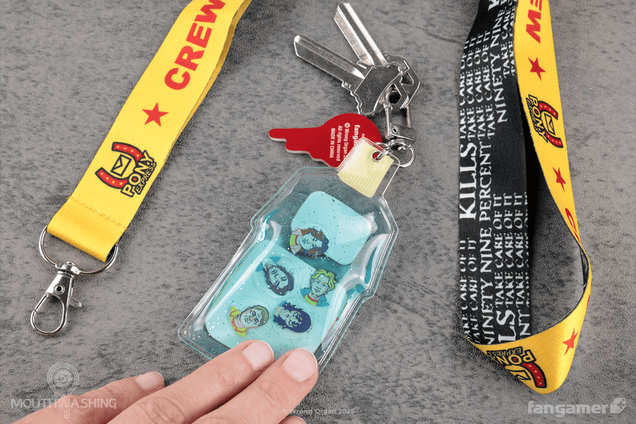 Dragonbreath Keychain & Crew Lanyard - MOUTHWASHING