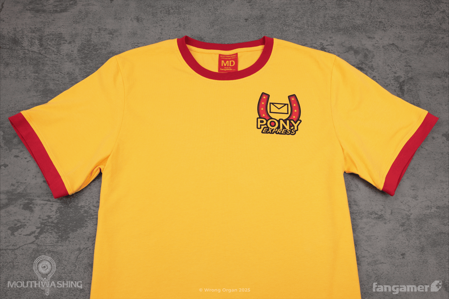 Pony Express Ringer T-shirt - MOUTHWASHING