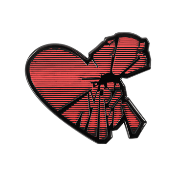 Heartbreak Killer Pin