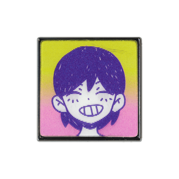 Happy KEL Lenticular Pin