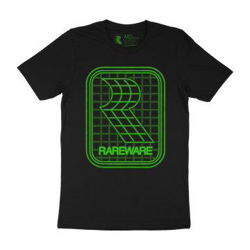 Wireframe Retro Logo