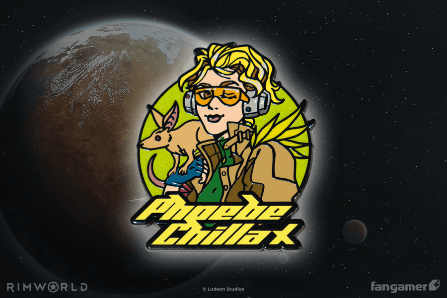 Phoebe Chillax Pin - RimWorld