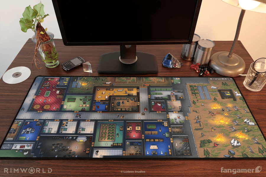 Home Base Desk Mat - RimWorld