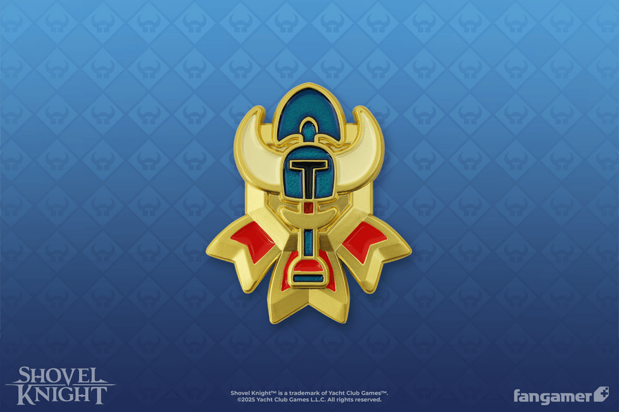 Shovel Knight Die Cast Celebration Pin - Shovel Knight