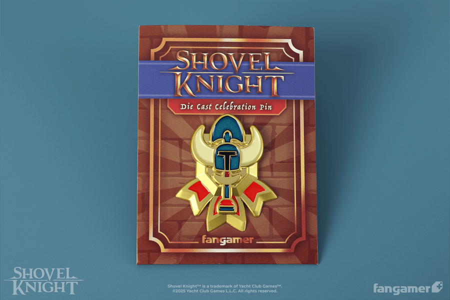 Shovel Knight Die Cast Celebration Pin - Shovel Knight