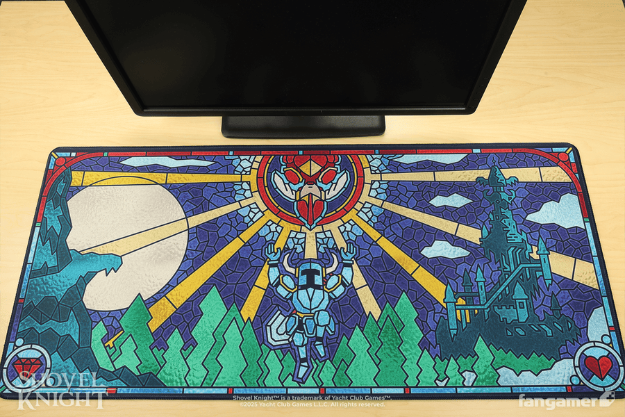 Dreaming of You Desk Mat - Shovel Knight