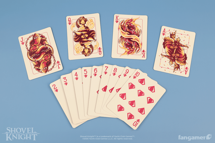 Shovel Knight Playing Cards (Gold Edition)