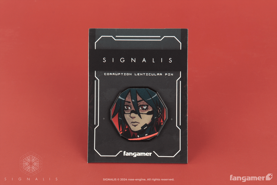 Corruption Lenticular Pin - SIGNALIS