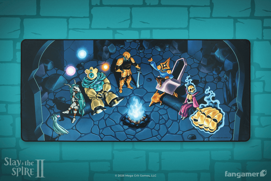 Communal Rest Site Desk Mat - Slay the Spire 2