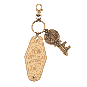 Community Center Keychain