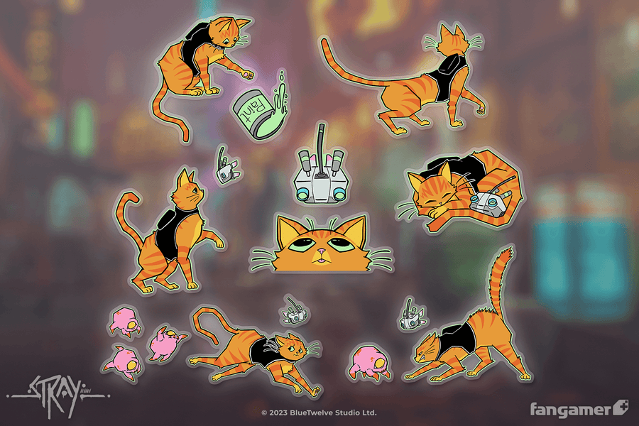 Stray Sticker Pack - Stray