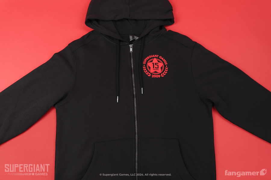 Supergiant Games 15th Anniversary Zip-Up Hoodie - Supergiant Games