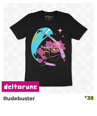 Rudebuster is back in stock at Fangamer.eu