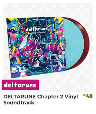DELTARUNE Chapter 2 Vinyl Soundtrack is back in stock at Fangamer.eu