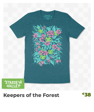 Keepers of the Forest is back in stock at Fangamer.eu