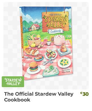 The Official Stardew Valley Cookbook is back in stock at fangamer.eu