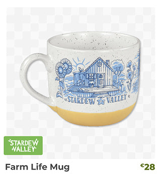 Farm Life Mug is back in stock at Fangamer.eu
