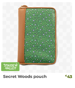 Secret Woods Stationery Pouch is back in stock at Fangamer.eu