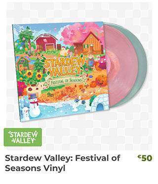 Stardew Valley: Festival of Seasons Vinyl is back in stock at Fangamer.eu