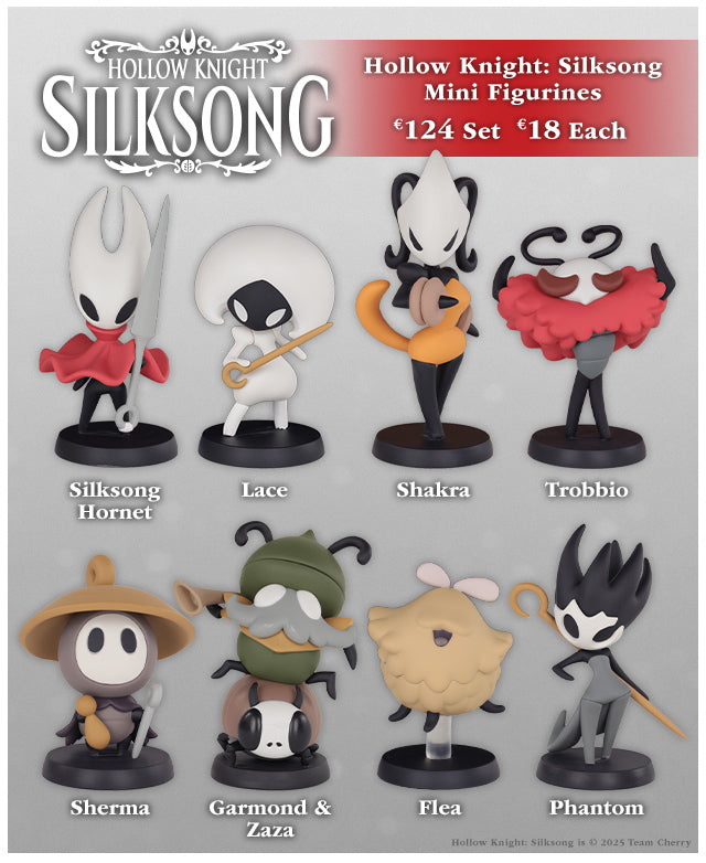 New Silksong merch available at Fangamer.eu