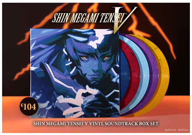 Shin Megami Tensei V Vinyl Soundtrack Box Set is available at Fangamer.eu