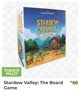 Stardew Valley: The Board Game is back in stock at fangamer.eu