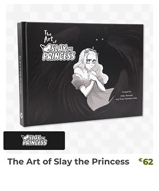The Art of Slay the Princess is back in stock at fangamer.eu