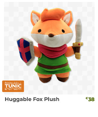 Huggable Fox Plush is back in stock at Fangamer.eu